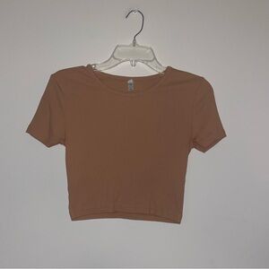 Rosio Tan Women's Crop Top